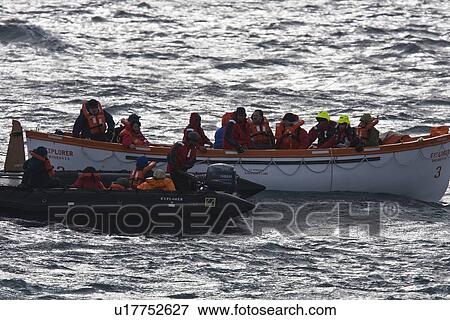 Rescue operation for sinking ship MV Explorer in Antarctica. View Large Photo Image Stock Photo - Rescue operation for sinking ship MV Explorer in Antarctica.. Fotosearch