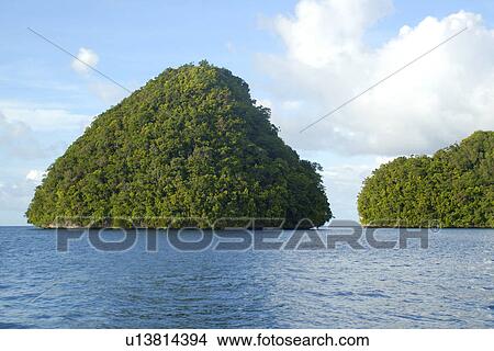 Rock Islands, Palau, Micronesia View Large Photo Image Picture - Rock Islands, Palau, Micronesia . Fotosearch