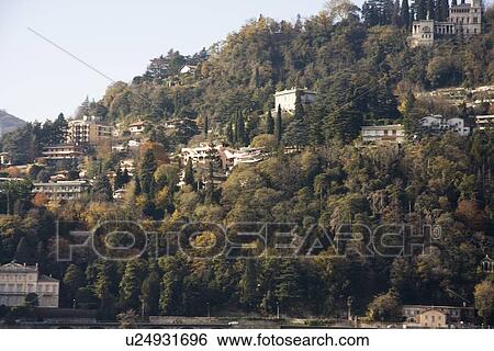 Sea plane taking off from Lake Como, Italy. View Large Photo Image Stock Photograph - Sea plane taking off from Lake Como, Italy.. Fotosearch