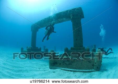 ATLANTIS sculpture park, Cayman Brac, Cayman Islands, Caribbean View Large Photo Image Picture - ATLANTIS sculpture park, Cayman Brac, Cayman Islands, Caribbean. Fotosearch