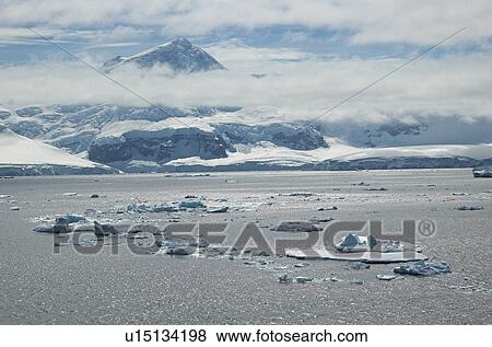 Gerlache Strait in the afternoon, Antarctic Peninsula View Large Photo Image Stock Photo - Gerlache Strait in the afternoon, Antarctic Peninsula. Fotosearch