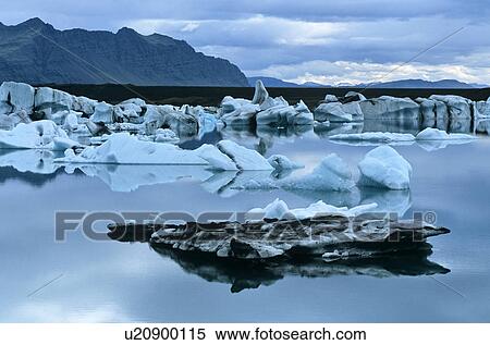 Icebergs in Jokulsarlon glacial lagoon. Iceland View Large Photo Image Stock Photography - Icebergs in Jokulsarlon glacial lagoon. Iceland. Fotosearch