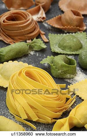 Stock Image - Pasta selection. Fotosearch