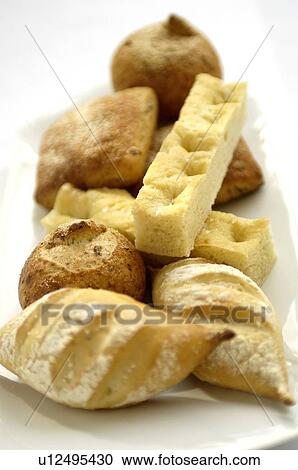 Wholemeal Bread Assortment/ garlic bread, olive bread View Large Photo Image Stock Image - Wholemeal Bread Assortment/ garlic bread, olive bread. Fotosearch
