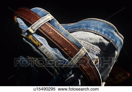 blue jeans sitting out View Large Photo Image Stock Photography - blue jeans sitting out. Fotosearch