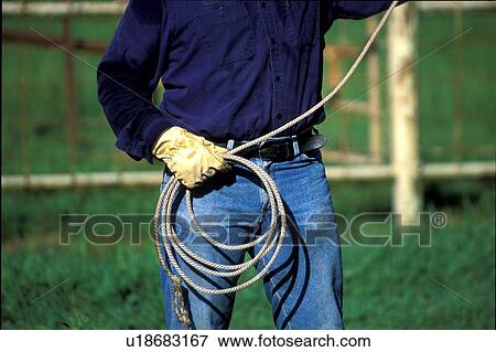close up of a cowboy swinging a lasso View Large Photo Image Stock Photo - close up of a cowboy swinging a lasso. Fotosearch