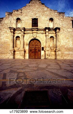 Stock Photo - the Alamo in San Antonio, Texas. Fotosearch