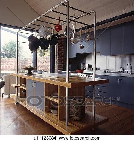architectural, interior, kitchens, pastels, blue, town, interiors View Large Photo Image Picture - architectural, interior, kitchens, pastels, blue, town, interiors. Fotosearch
