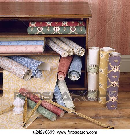 Stock Photo - Assorted sample wallpapers. &#13; &#10; &#13; &#10; &#13; &#10;. Fotosearch