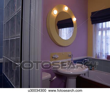 basin, interior, lighting, fixed, mirror, interiors View Large Photo Image Stock Image - basin, interior, lighting, fixed, mirror, interiors. Fotosearch
