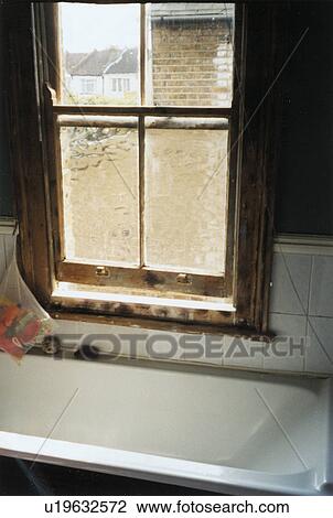 Bathroom window in need of decorating View Large Photo Image Stock Image - Bathroom window in need of decorating. Fotosearch