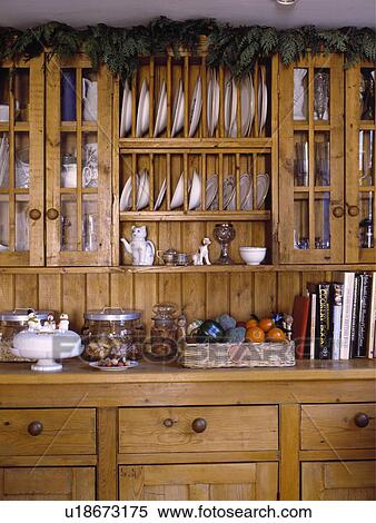 Stock Photography - Close-up of pine dresser. Fotosearch