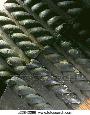 Close-up of reclaimed Victorian edging tiles View Large Photo Image Stock Photograph - Close-up of reclaimed Victorian edging tiles. Fotosearch