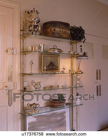 Stock Photo - Close-up of shelving. Fotosearch