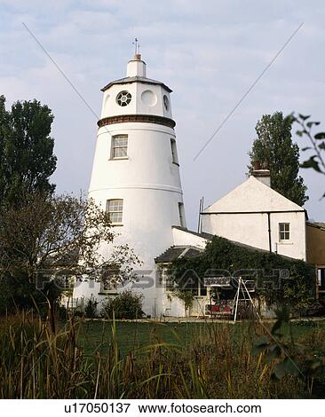 Stock Photo - Converted light-house. Fotosearch