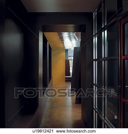 Cork flooring in narrow modern hall View Large Photo Image Stock Image - Cork flooring in narrow modern hall . Fotosearch