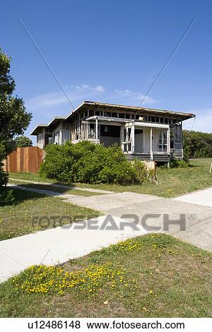 Dilapidated timber framed house View Large Photo Image Stock Photo - Dilapidated timber framed house. Fotosearch