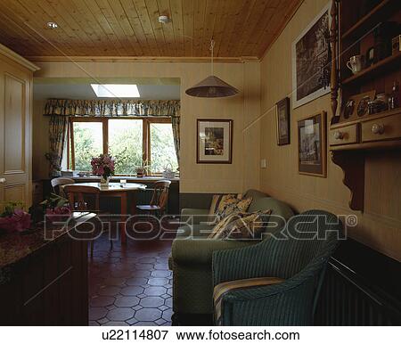 diningrooms, interior, floor, extension, wallpaper, traditional, interiors View Large Photo Image Stock Photo - diningrooms, interior, floor, extension, wallpaper, traditional, interiors. Fotosearch