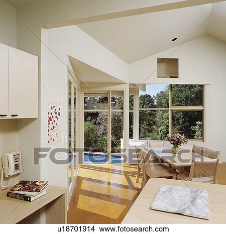 extension, interior, architectural, openplan, white, interiors View Large Photo Image Picture - extension, interior, architectural, openplan, white, interiors. Fotosearch
