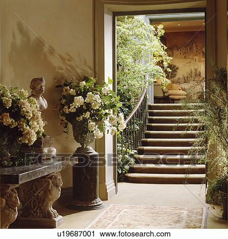 flowers, houseplant, designer, hall, interior, fresh, interiors View Large Photo Image Stock Image - flowers, houseplant, designer, hall, interior, fresh, interiors. Fotosearch