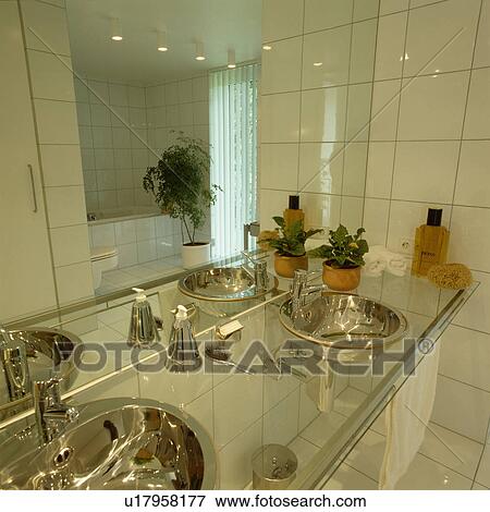 Stock Photo - glass, interior, mirrors, lighting, fixed, metallic . Fotosearch