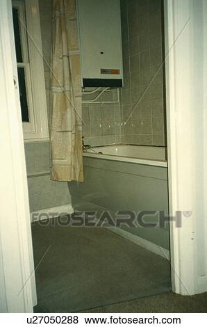 makeover, before, bathrooms, interiors View Large Photo Image Stock Photo - makeover, before, bathrooms, interiors. Fotosearch