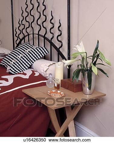 Stock Image - Modern Bedroom Detail.. Fotosearch
