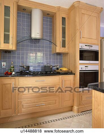 Stock Photo - Modern fitted kitchen . Fotosearch