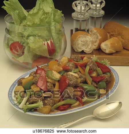 salad, stew, meatballs, main, cassserole, food View Large Photo Image Stock Photography - salad, stew, meatballs, main, cassserole, food. Fotosearch