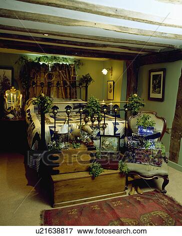 Stock Photo - Traditional bedroom. Fotosearch