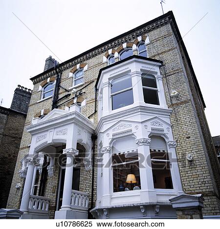 Stock Photography - Traditional Victorian detached town house. Fotosearch