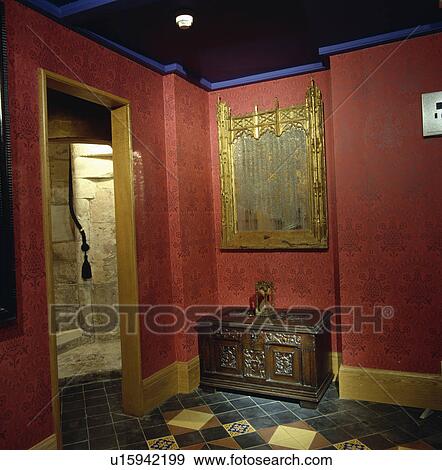 wallpaper, interior, furniture, chest, antique, traditional, interiors View Large Photo Image Stock Photo - wallpaper, interior, furniture, chest, antique, traditional, interiors. Fotosearch
