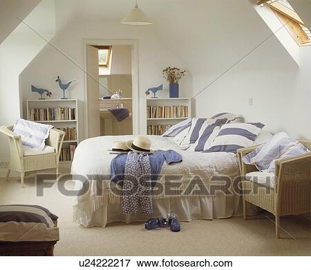 Stock Photo - Bedroom Attic Conversion.. Fotosearch