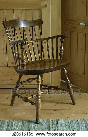 Close-up of antique Windsor chair View Large Photo Image Stock Photography - Close-up of antique Windsor chair. Fotosearch