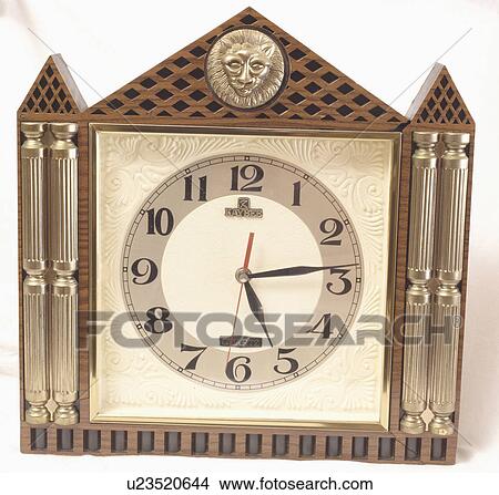 Close-up of metallic clock View Large Photo Image Picture - Close-up of metallic clock. Fotosearch