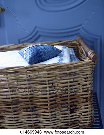 Close-up of storage basket View Large Photo Image Stock Image - Close-up of storage basket. Fotosearch