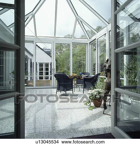 conservatory, interior, interiors, windows, architectural, conservatories View Large Photo Image Picture - conservatory, interior, interiors, windows, architectural, conservatories . Fotosearch