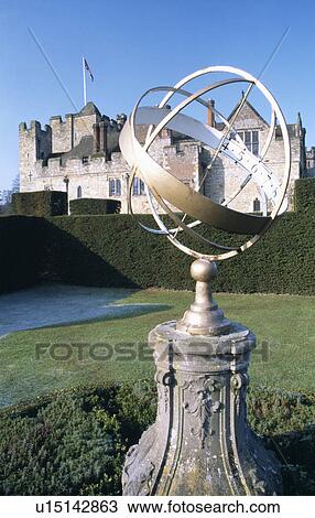 Gimbal sculpture in country garden View Large Photo Image Stock Image - Gimbal sculpture in country garden. Fotosearch