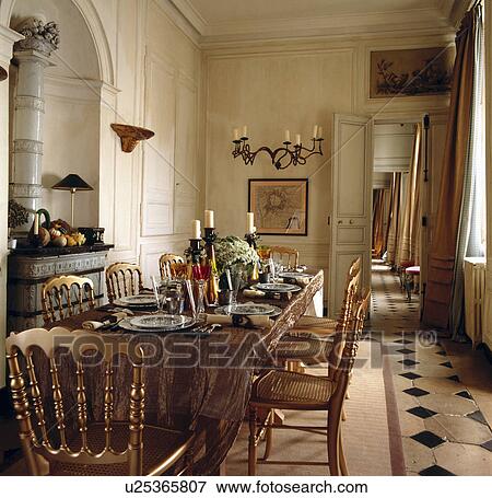 lighting, interior, fixed, setting, settings, diningroom, interiors View Large Photo Image Stock Photo - lighting, interior, fixed, setting, settings, diningroom, interiors. Fotosearch