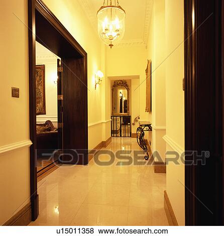 Stock Photo - modern, interior, floor, lighting, fixed, town, interiors. Fotosearch