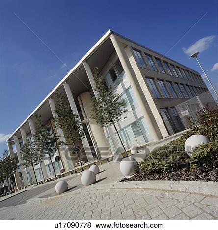 Stock Photo - Modern office building. Fotosearch