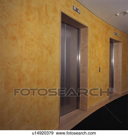 office, commercial, lift, elevator, modern, interiors View Large Photo Image Stock Photo - office, commercial, lift, elevator, modern, interiors. Fotosearch