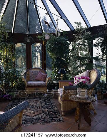 Stock Photo - pastels, pastel, interior, houseplant, chairs . Fotosearch