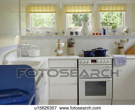 Stock Photo - soft-furnishings, ovens, economy, interior, country, interiors. Fotosearch