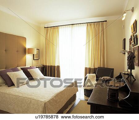 Spanish Styled Bedroom in the Morning. View Large Photo Image Stock Photo - Spanish Styled Bedroom in the Morning.. Fotosearch