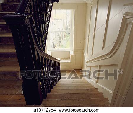 Picture - stairs, interior, town, traditional, staircase, interiors. Fotosearch