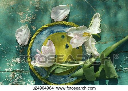 Picture - Still-Life of tulips. Fotosearch