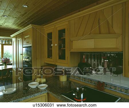 Stock Image - storage, interior, utensils, appliance, hobs, details, interiors. Fotosearch
