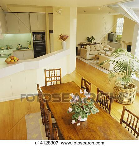 town, livingroom, modern, interior, diningroom, extensions, interiors View Large Photo Image Stock Photo - town, livingroom, modern, interior, diningroom, extensions, interiors. Fotosearch