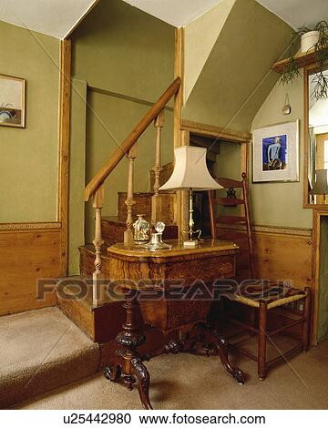 traditional, interior, furniture, console table, dado-rail, town, interiors View Large Photo Image Stock Image - traditional, interior, furniture, console table, dado-rail, town, interiors. Fotosearch